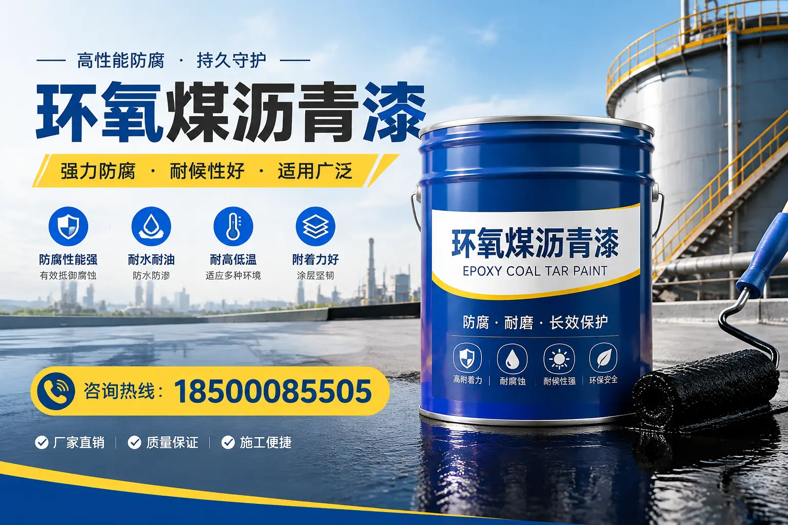 环氧煤沥青漆的储存与运输注意事项,甘南企业须知